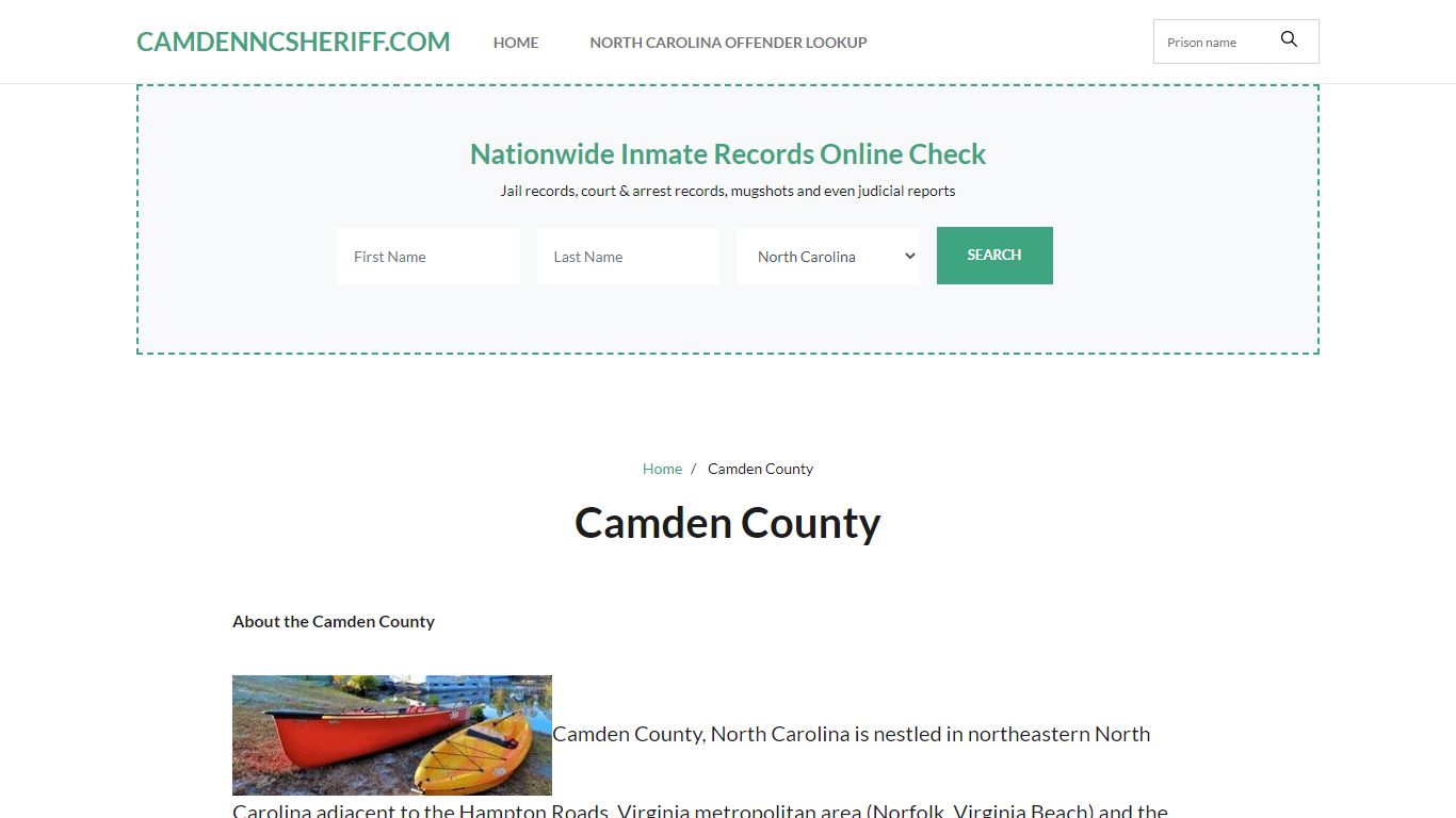 Camden County | Camden County Sheriff's Office
