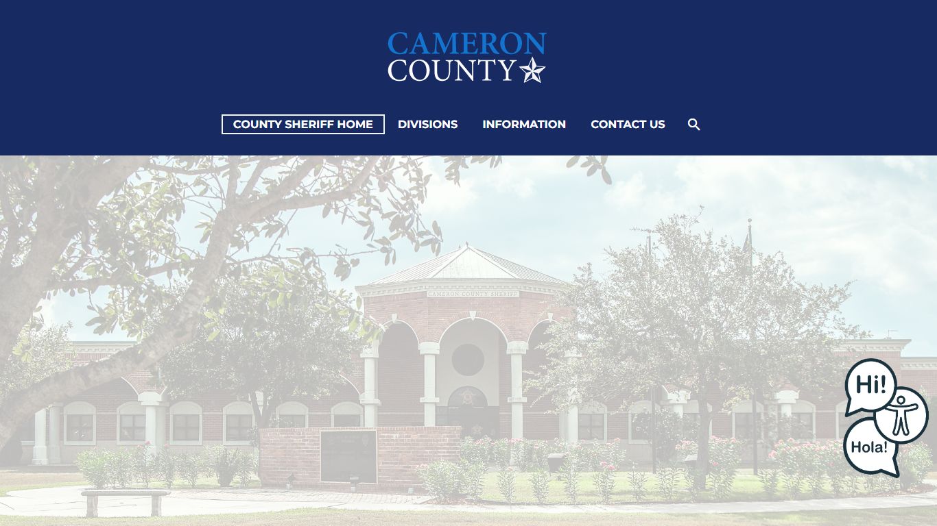 County Sheriff Home - Cameron County