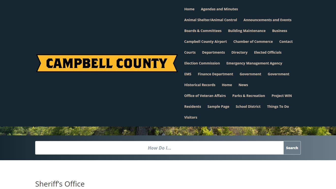 Sheriff - Campbell County