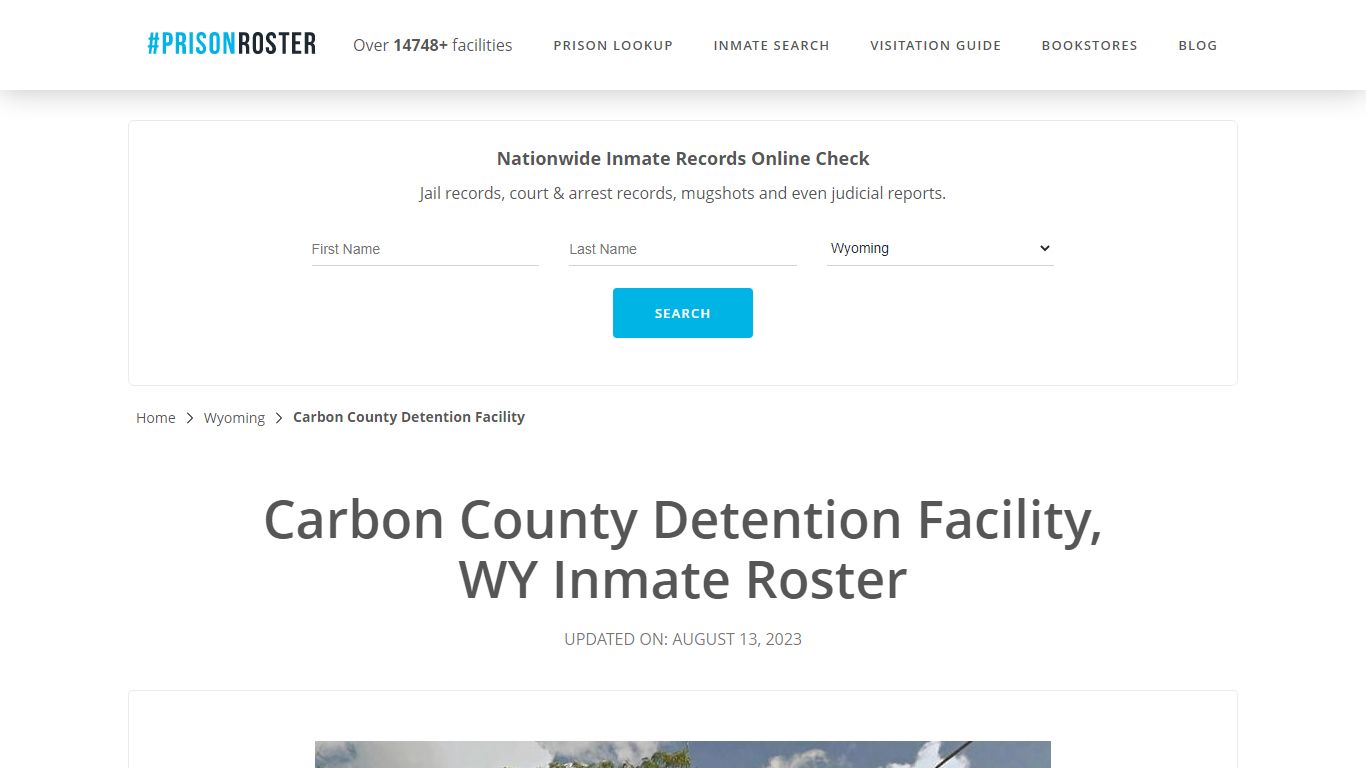 Carbon County Detention Facility, WY Inmate Roster - Prisonroster