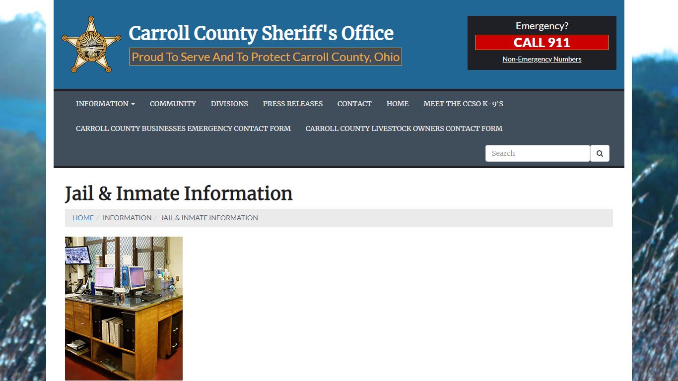 Jail & Inmate Information - Carroll County Sheriff's Office