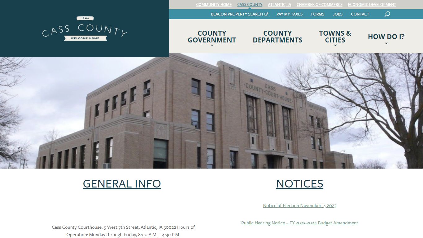 Inmate Roster - Booked and Released - Cass County Iowa