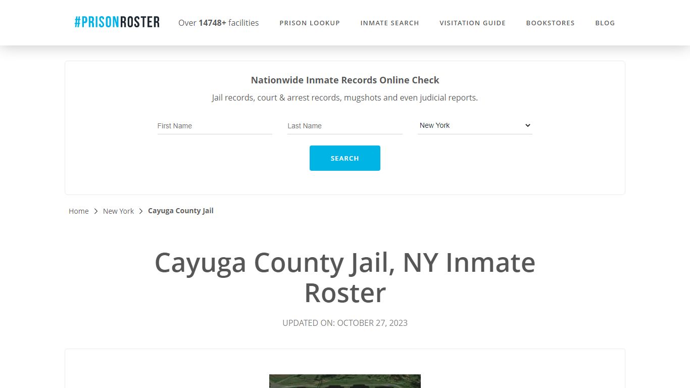 Cayuga County Jail, NY Inmate Roster - Prisonroster