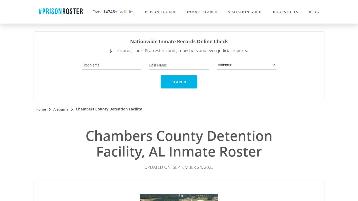 Chambers County Detention Facility, AL Inmate Roster - Prisonroster