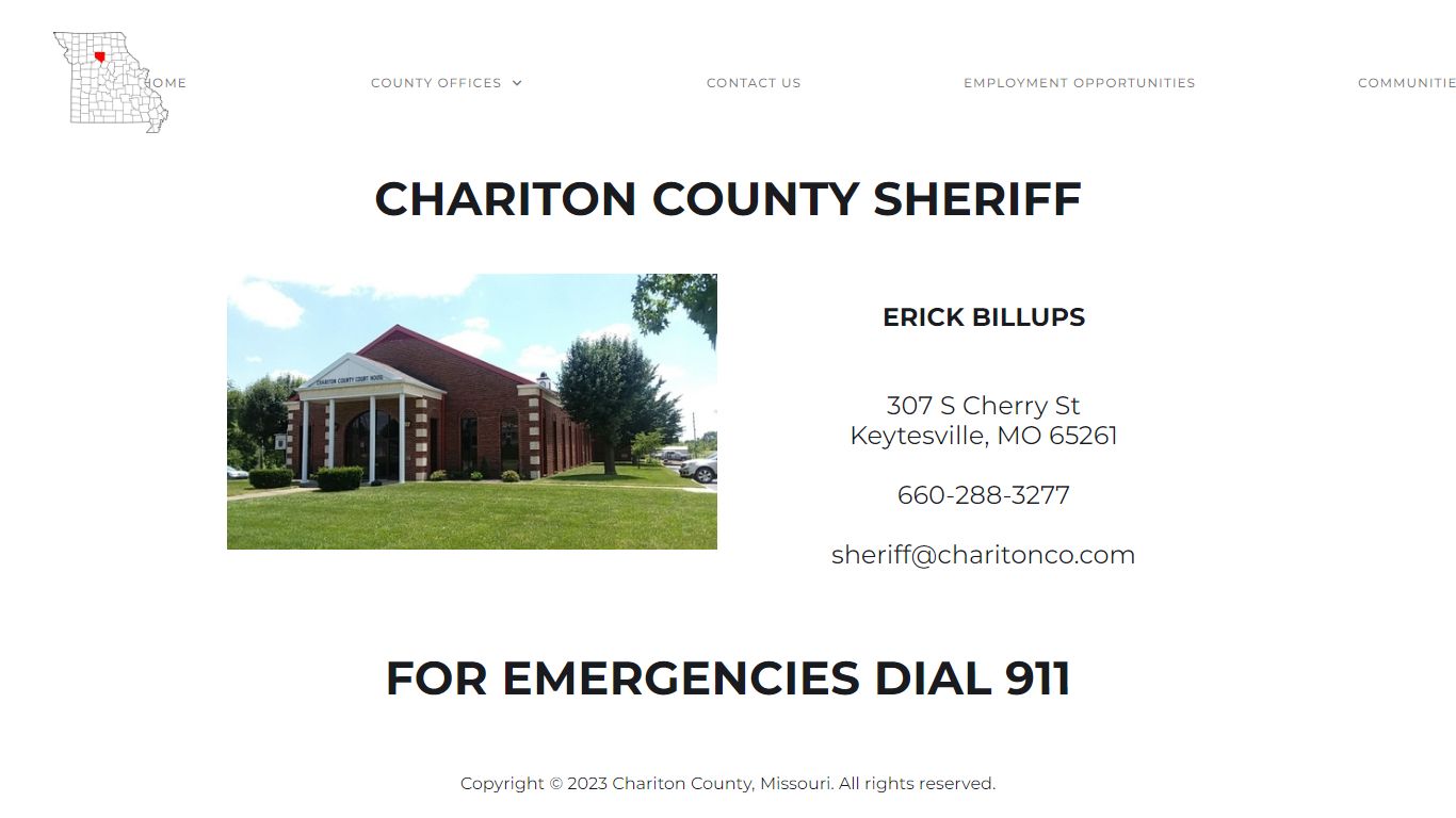 Chariton County Sheriff
