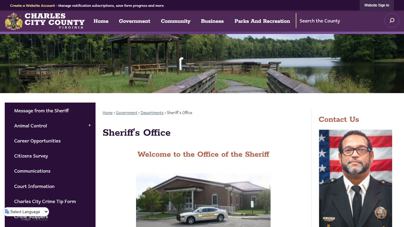 Sheriff's Office | Charles City County, VA