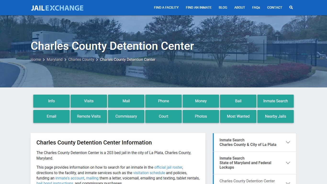 Charles County Detention Center - Jail Exchange