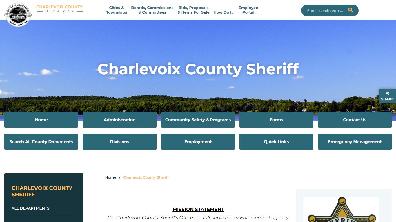Charlevoix County Sheriff s Office