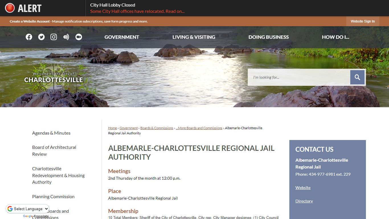 Albemarle-Charlottesville Regional Jail Authority