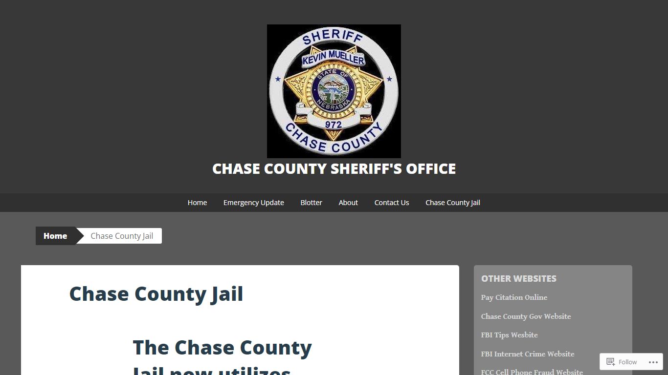 Chase County Jail