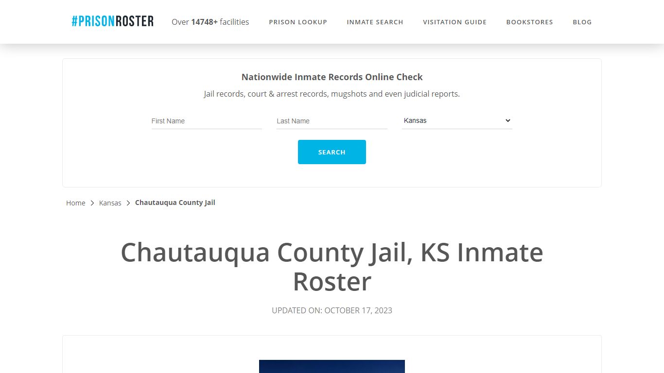 Chautauqua County Jail, KS Inmate Roster - Prisonroster