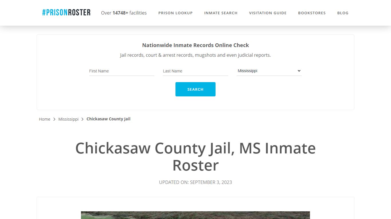 Chickasaw County Jail, MS Inmate Roster - Prisonroster