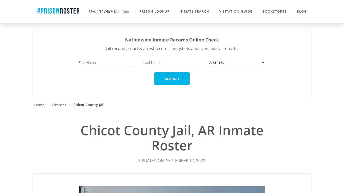 Chicot County Jail, AR Inmate Roster - Prisonroster