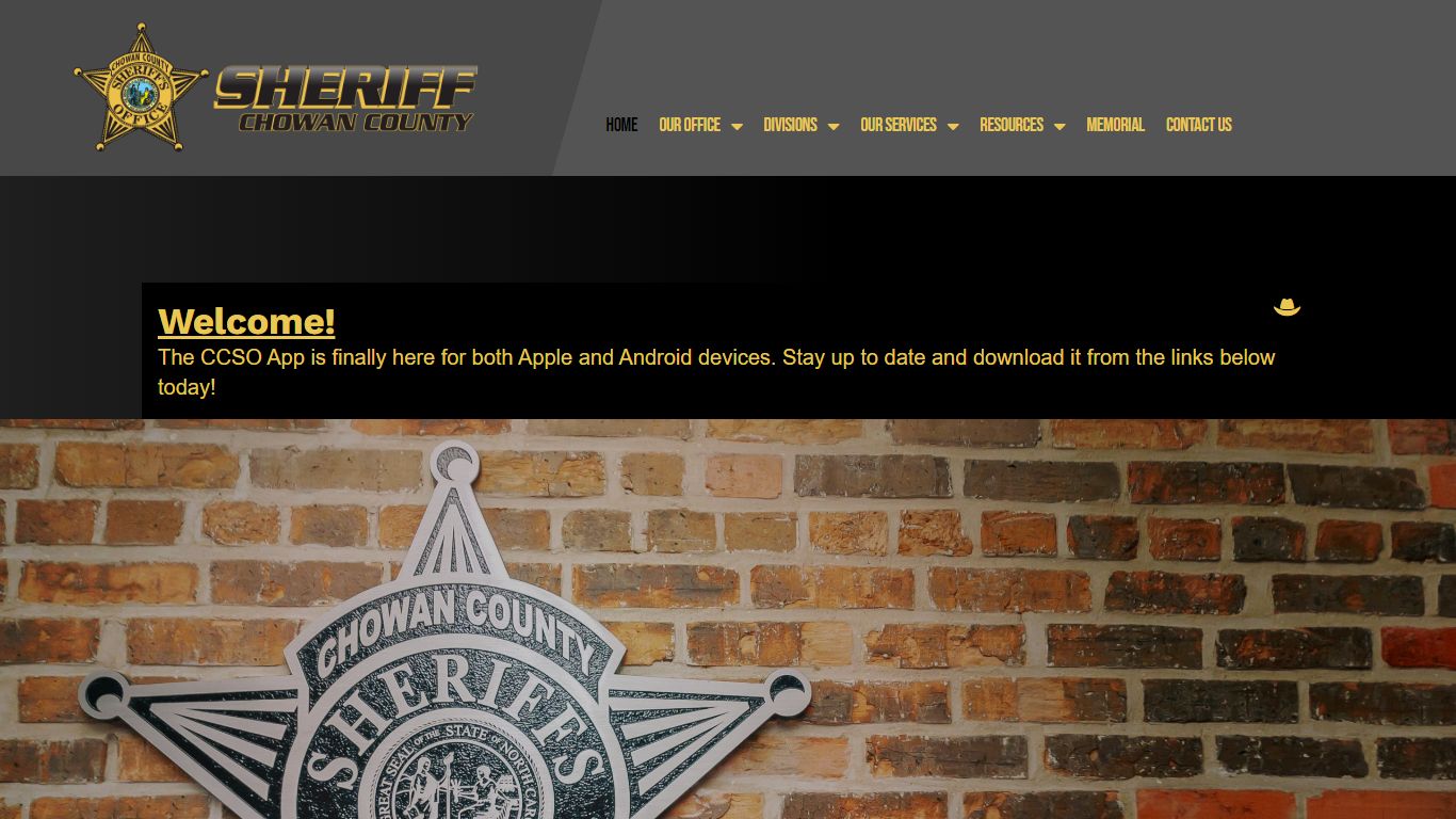 Home Page - Chowan County Sheriff's Office