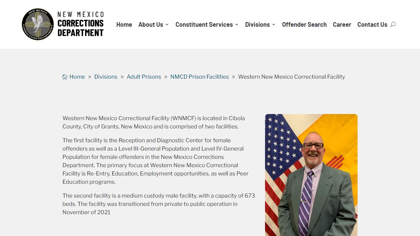 Western New Mexico Correctional Facility | NM Corrections Department
