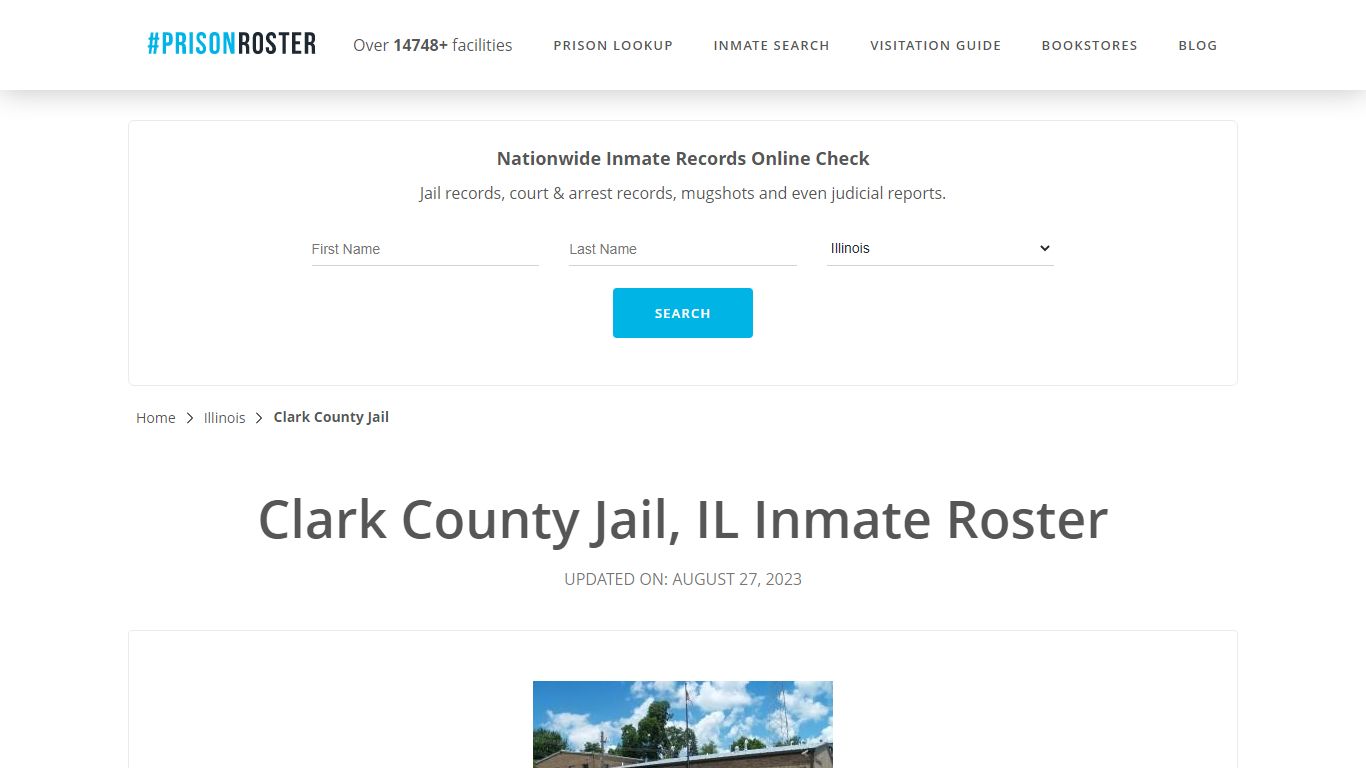 Clark County Jail, IL Inmate Roster - Prisonroster