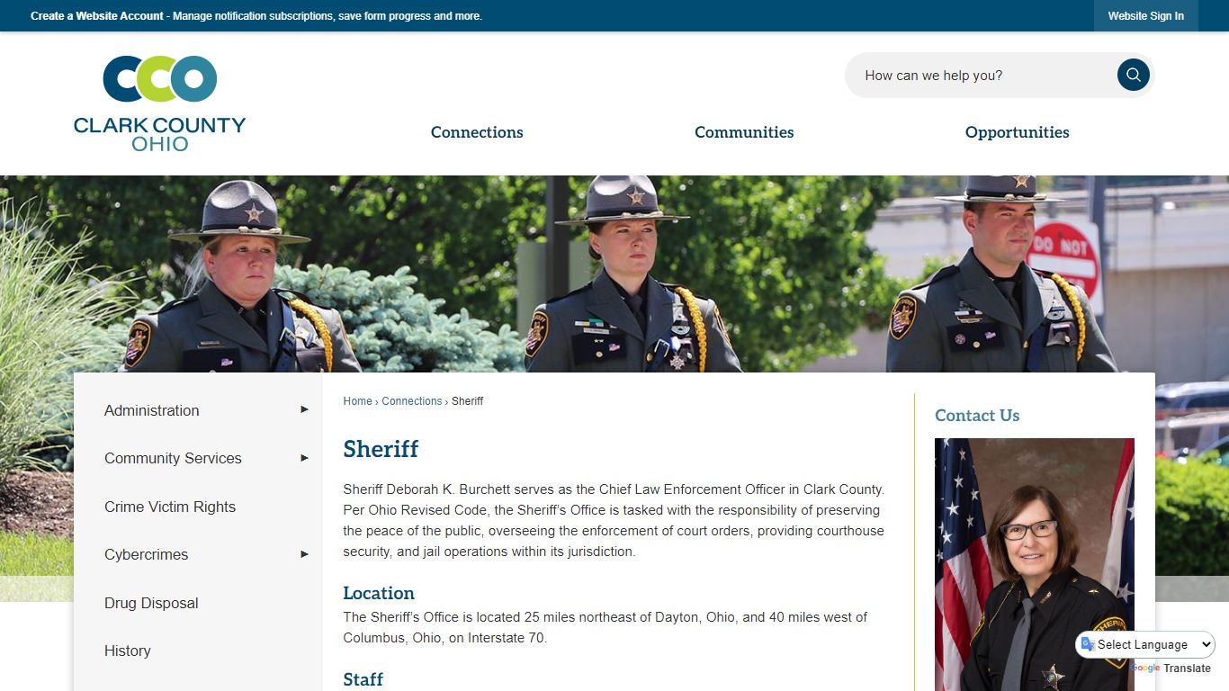 Sheriff | Clark County, OH - Official Website