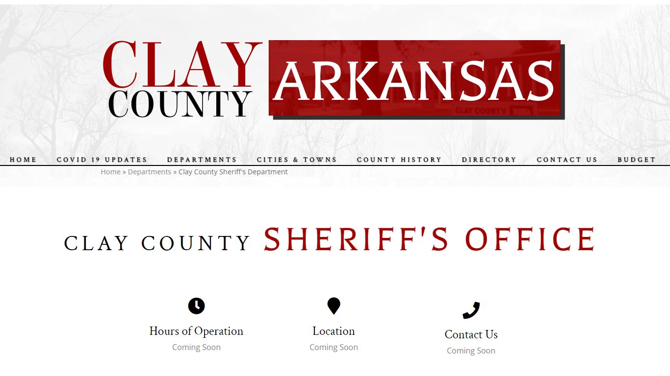 Sheriff's Office - Clay County, Arkansas in Piggott, AR