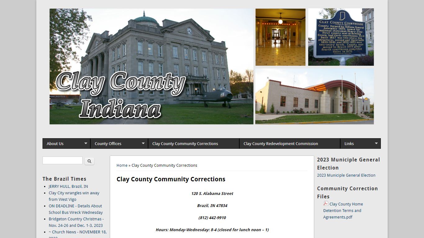 Clay County Community Corrections | Clay County Indiana