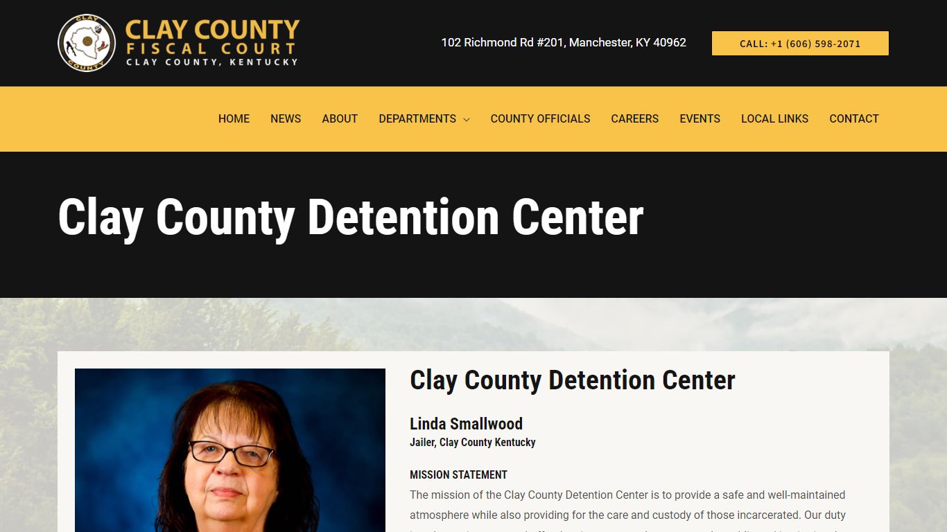 Clay County Detention Center | Clay County Fiscal Court - Clay County ...
