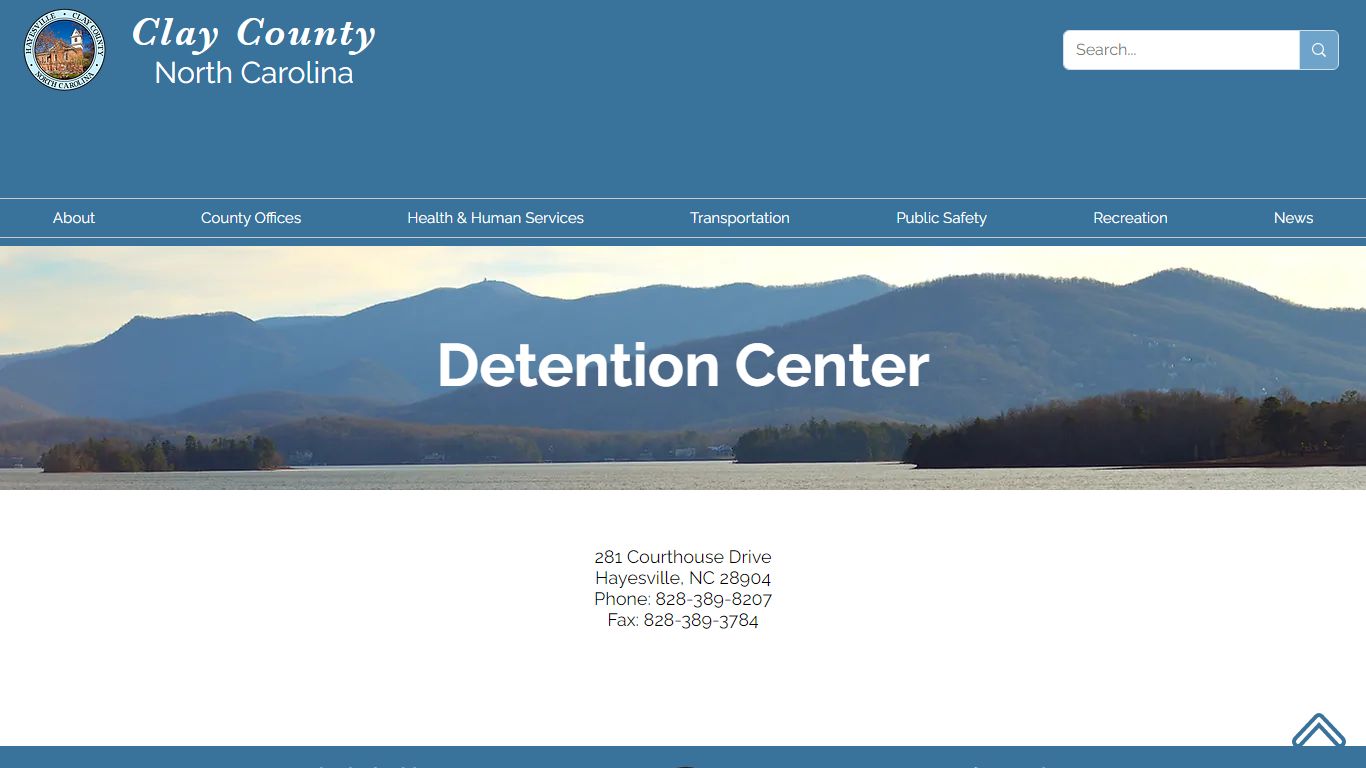 Detention Center | Clay County