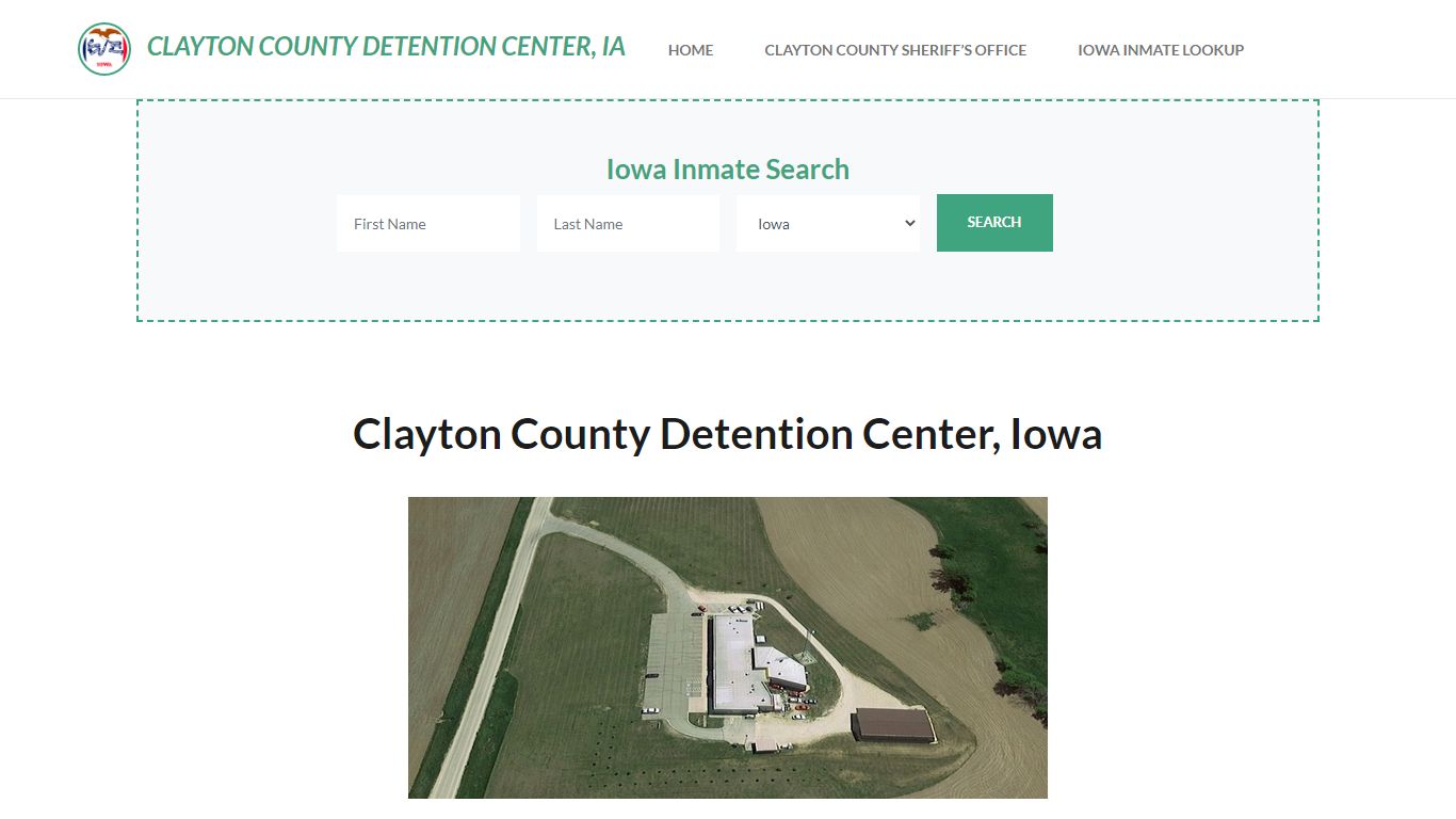 Clayton County Detention Center, IA Inmate Roster, Offender Search
