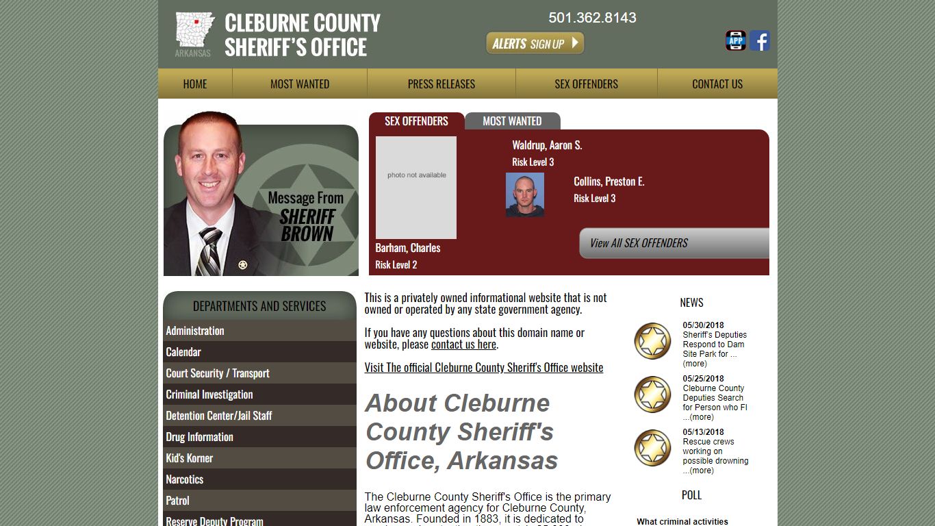 Cleburne County Sheriff's Office
