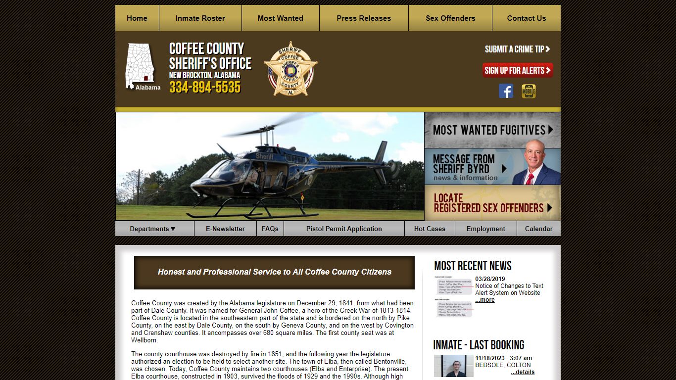 Coffee County AL Sheriff's Office