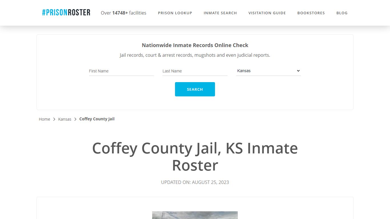 Coffey County Jail, KS Inmate Roster - Prisonroster