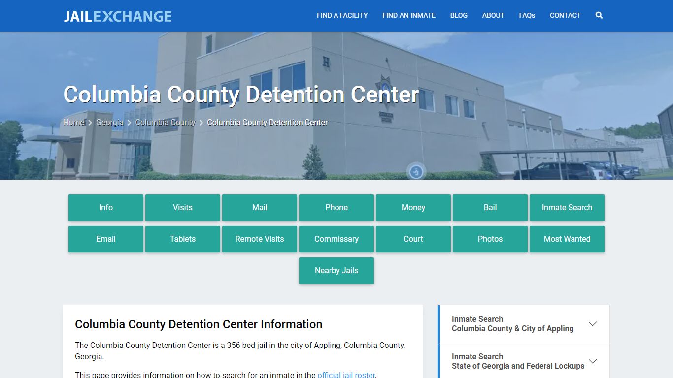 Columbia County Detention Center - Jail Exchange