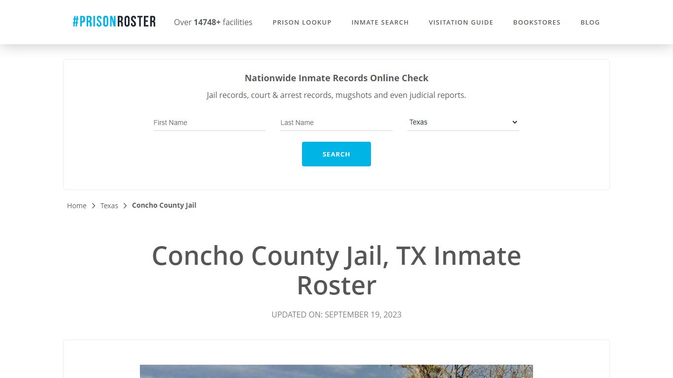 Concho County Jail, TX Inmate Roster - Prisonroster