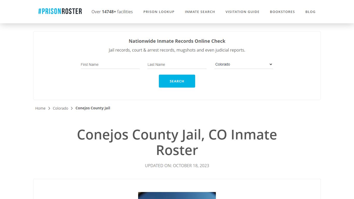 Conejos County Jail, CO Inmate Roster - Prisonroster