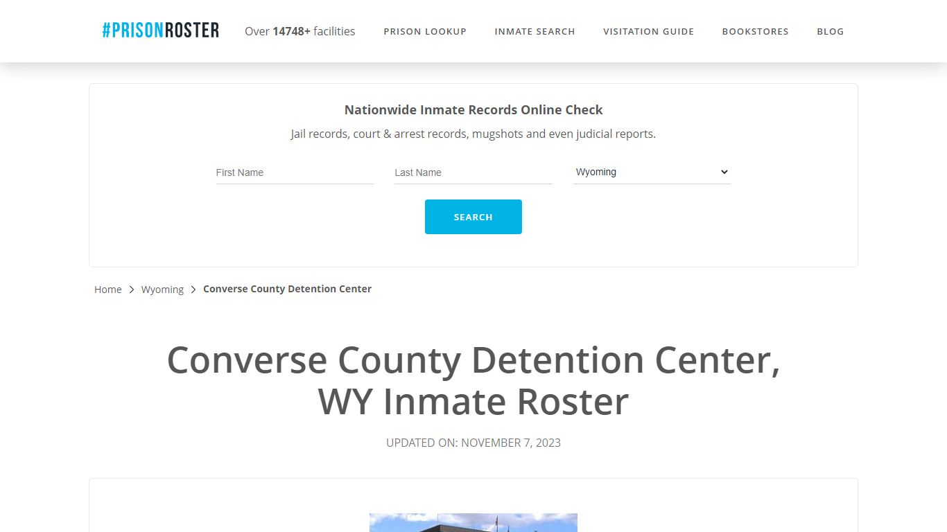 Converse County Detention Center, WY Inmate Roster - Prisonroster