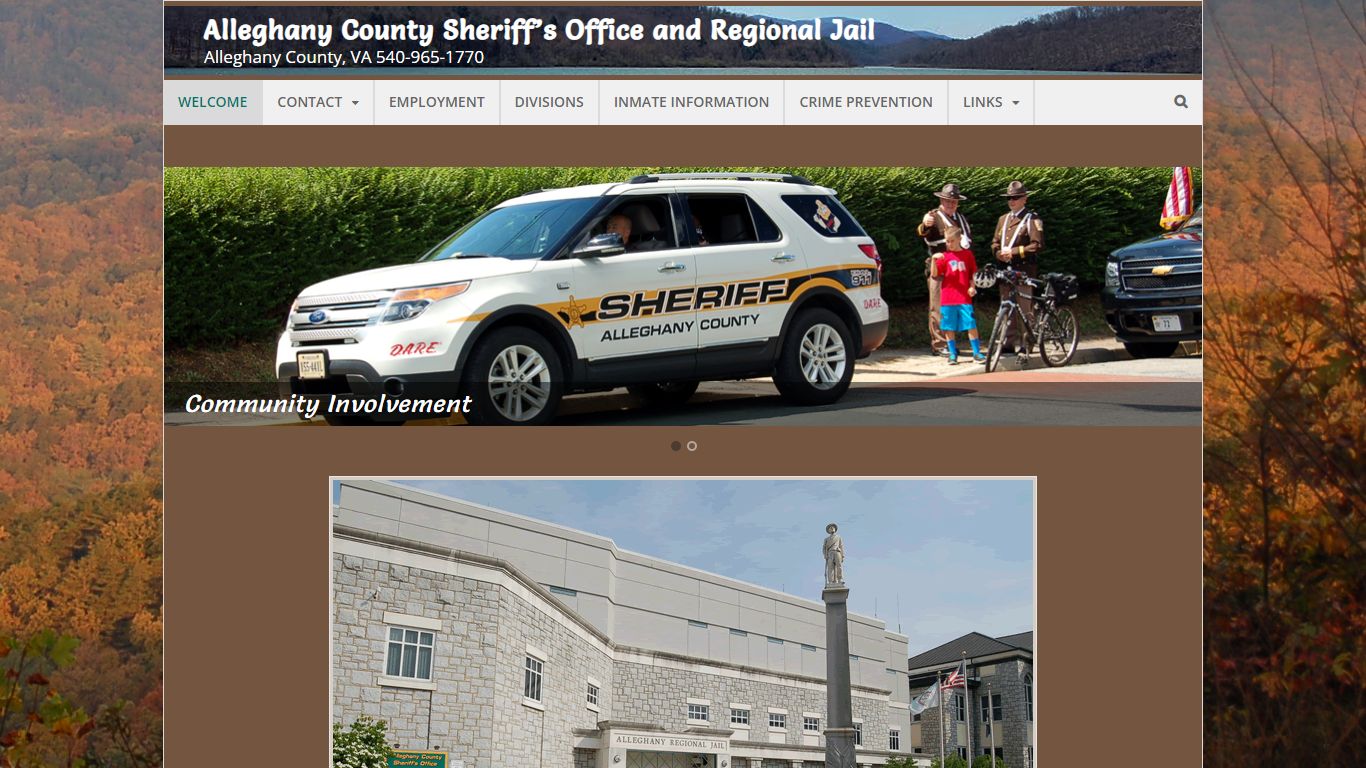 Welcome - Alleghany County, Va. Sheriff’s Office and Regional Jail