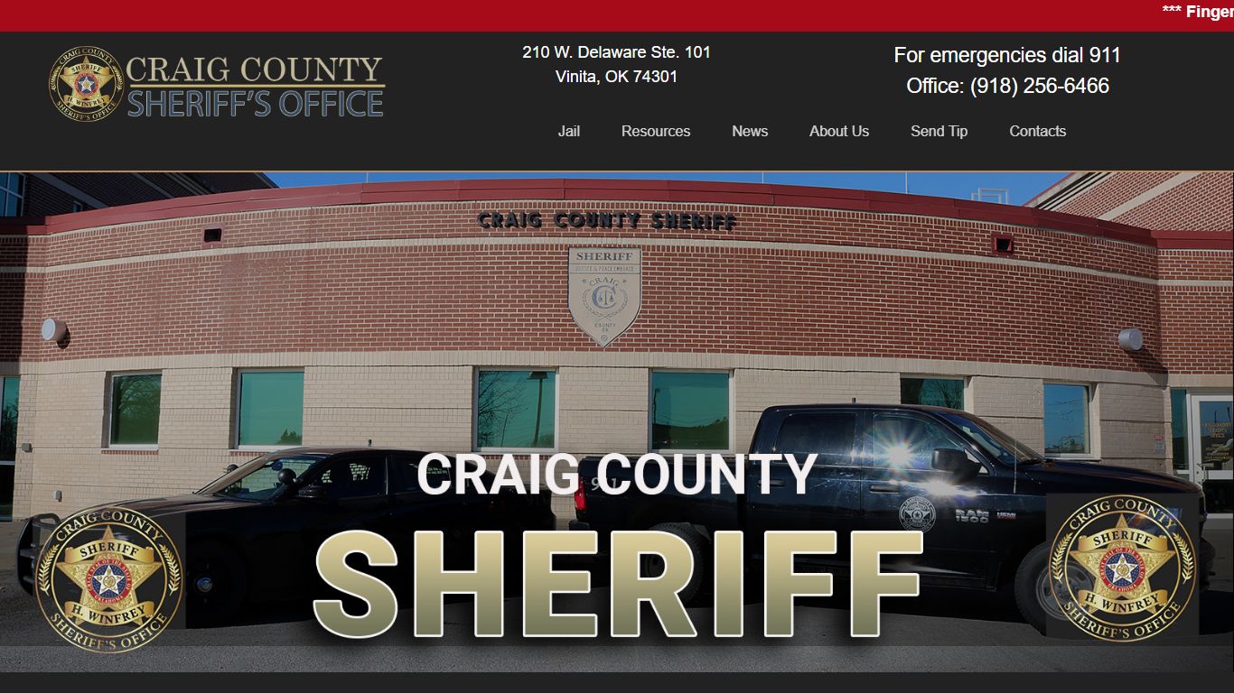 Craig County Sheriff's Office Oklahoma