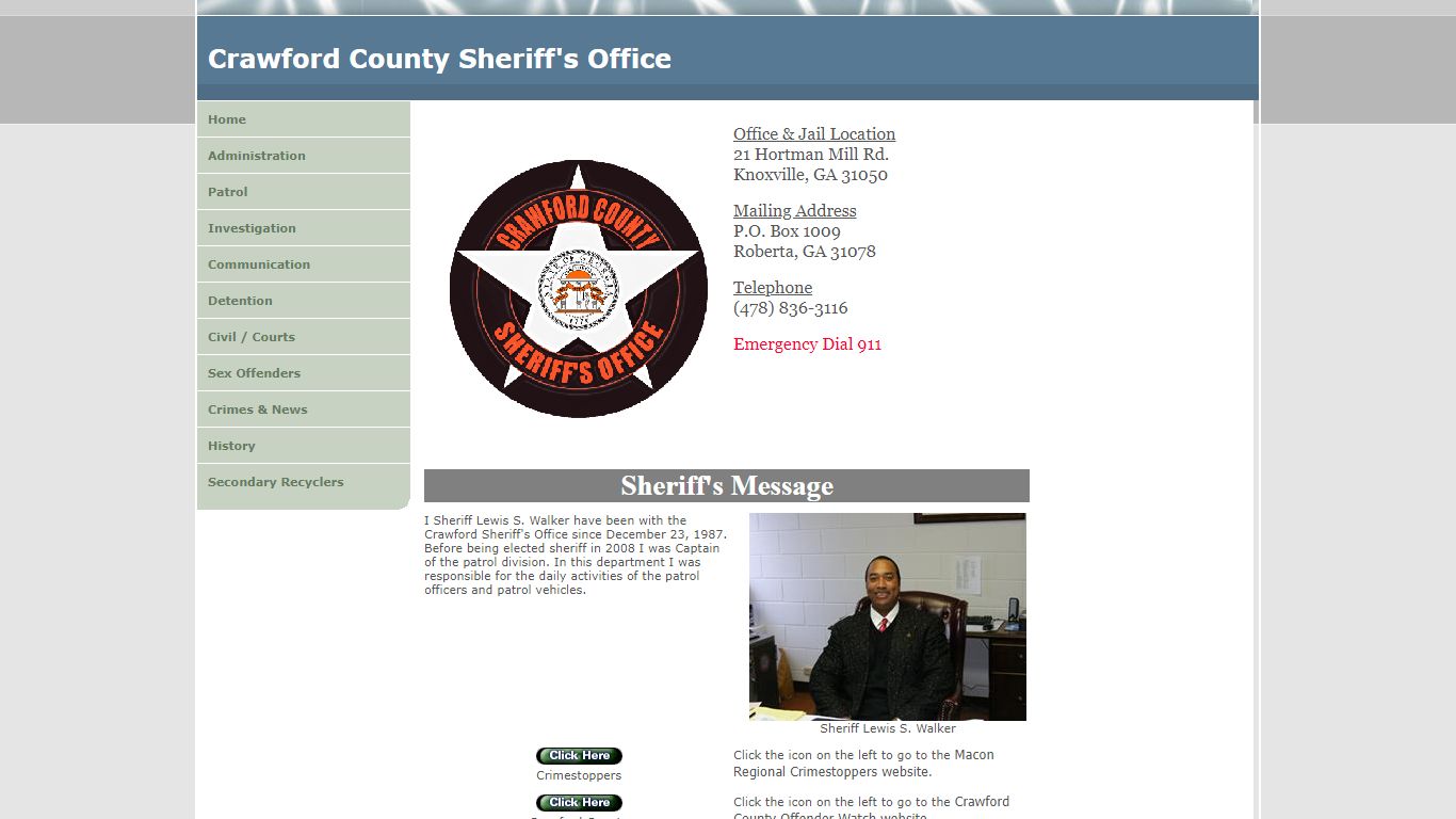 Crawford County Sheriff&#39;s Office