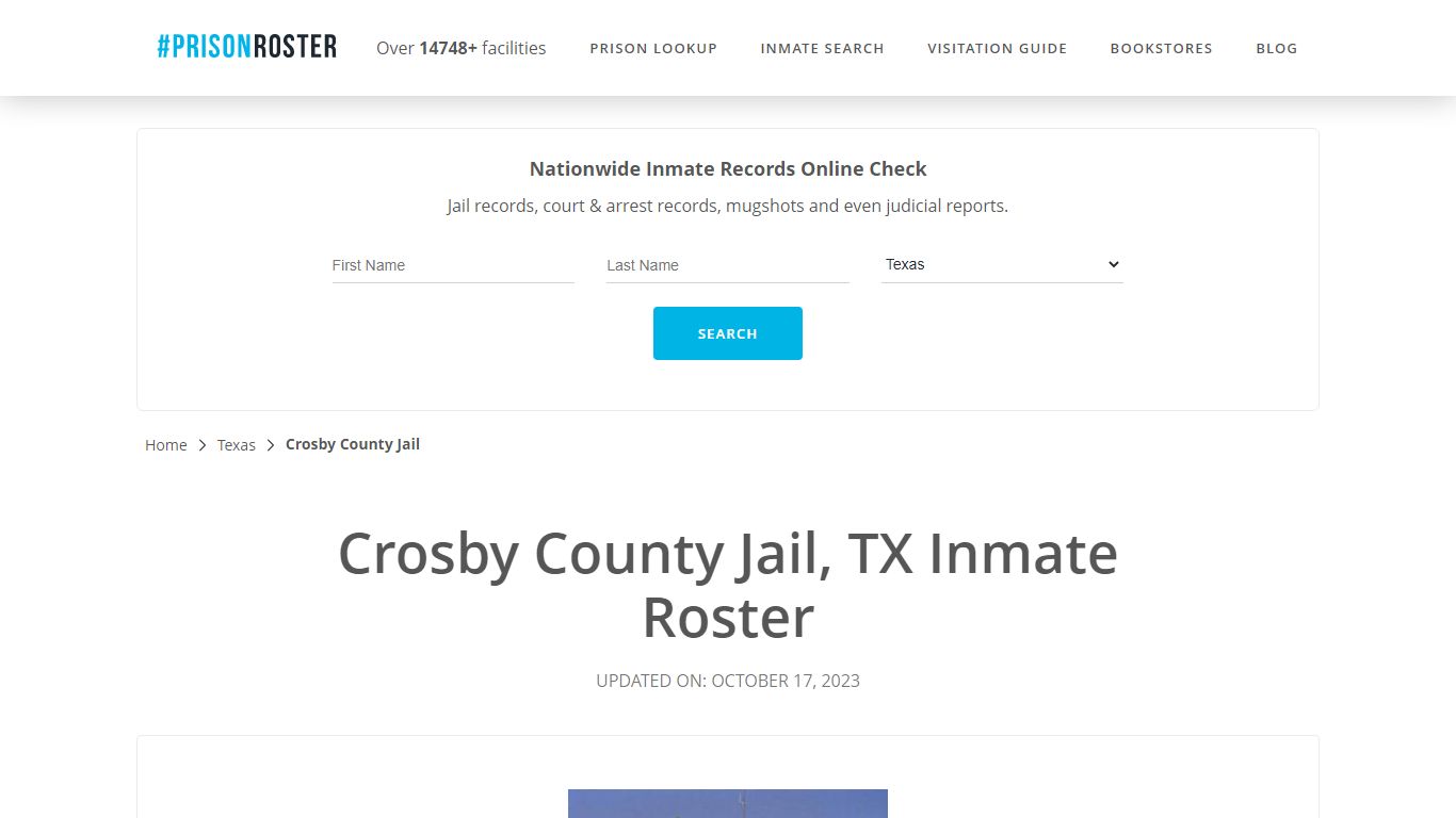 Crosby County Jail, TX Inmate Roster - Prisonroster