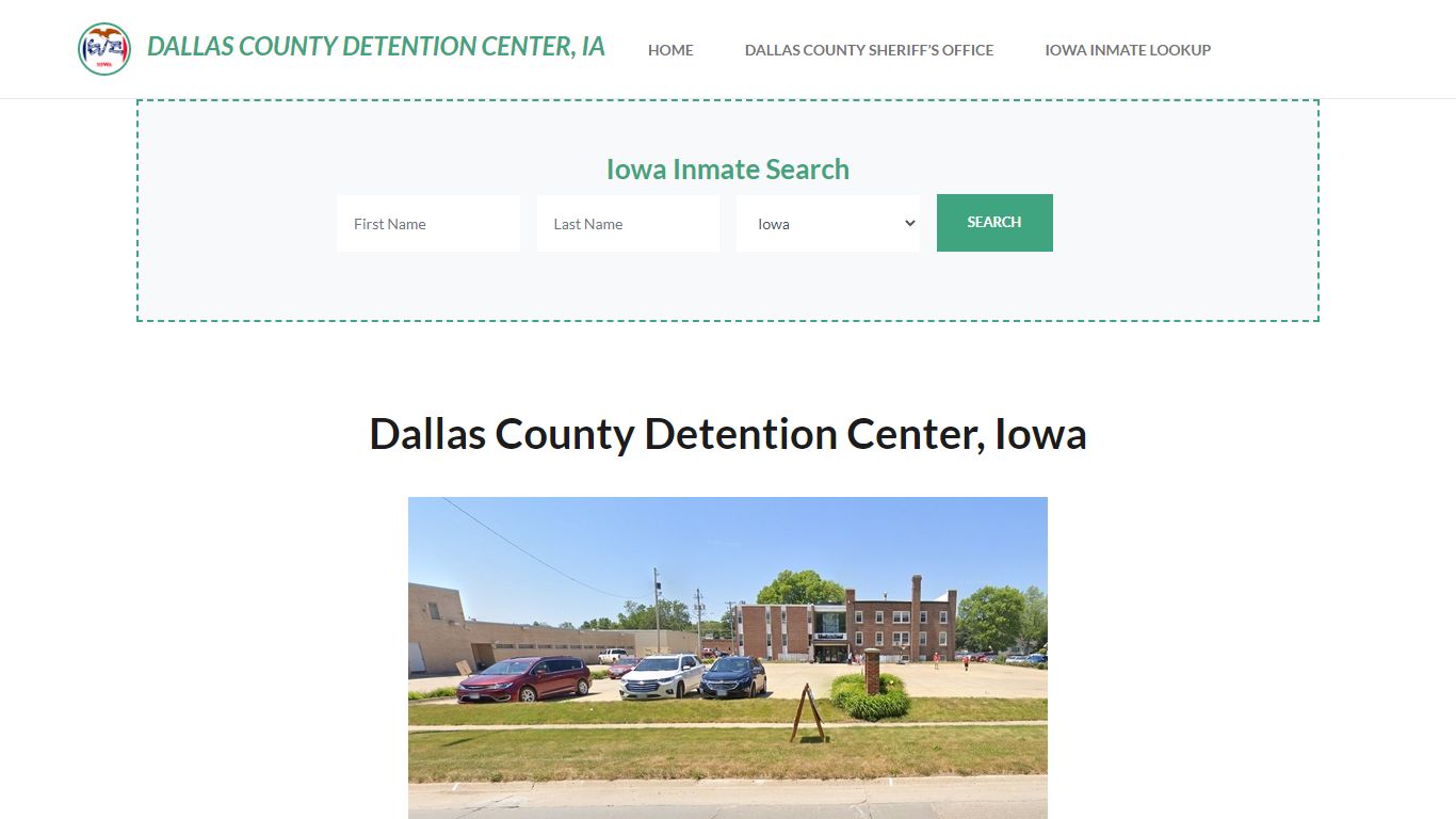 Dallas County Detention Center, IA Inmate Roster, Offender Search
