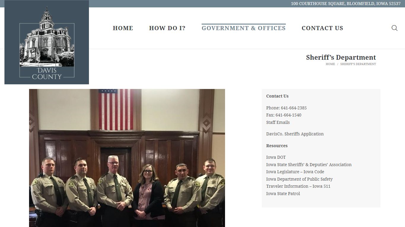 Sheriff’s Department - Davis County