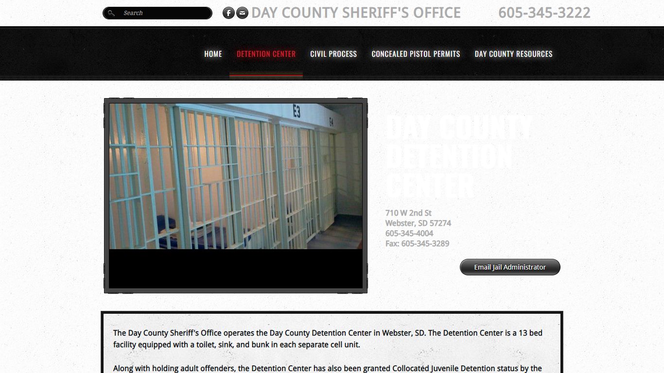 Detention Center - Day County Sheriff