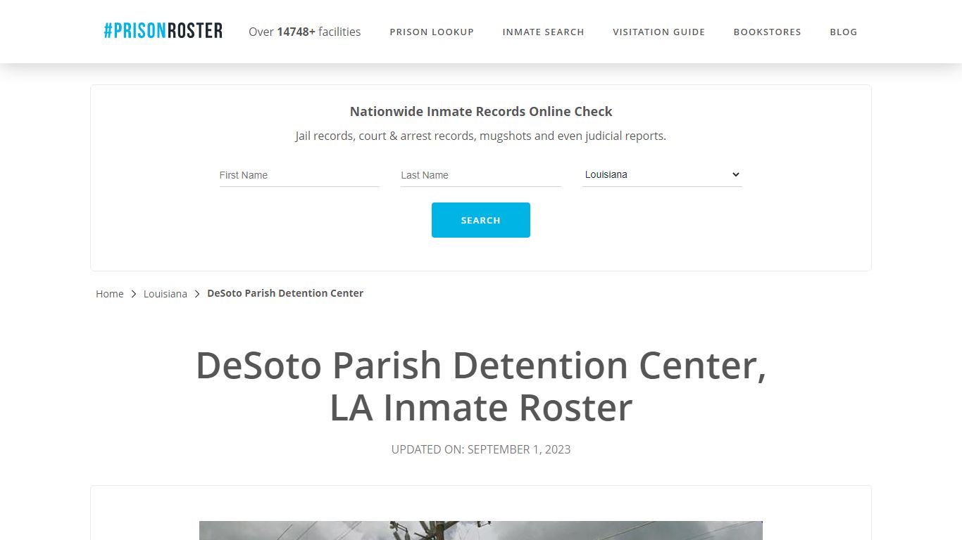 DeSoto Parish Detention Center, LA Inmate Roster - Prisonroster