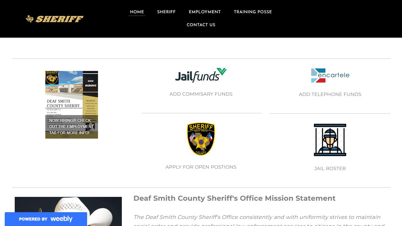 Deaf Smith County Sheriff's Office - Home