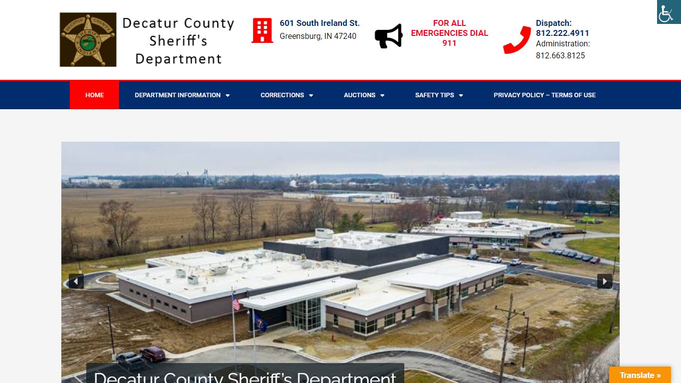Decatur County Sheriff's Department – Greensburg, Indiana – Sheriff ...