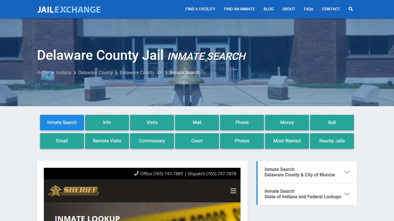 Inmate Search: Roster & Mugshots - Delaware County Jail, IN