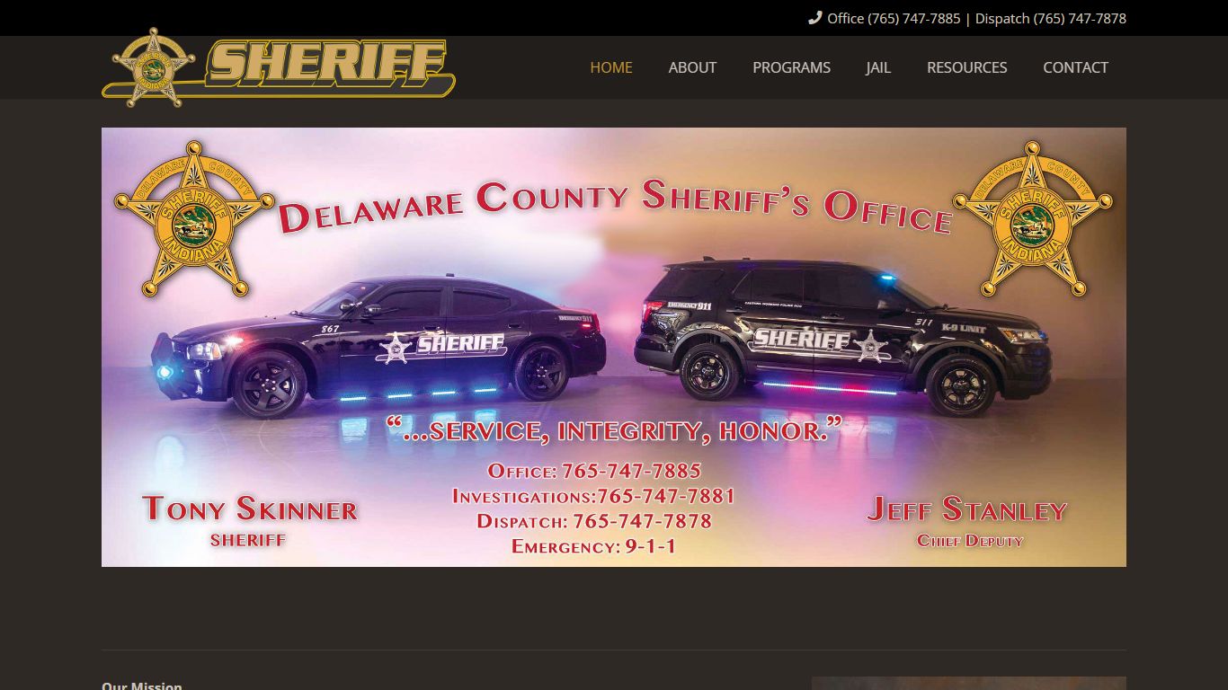 Delaware County Sheriff - Serving Delaware County, Indiana