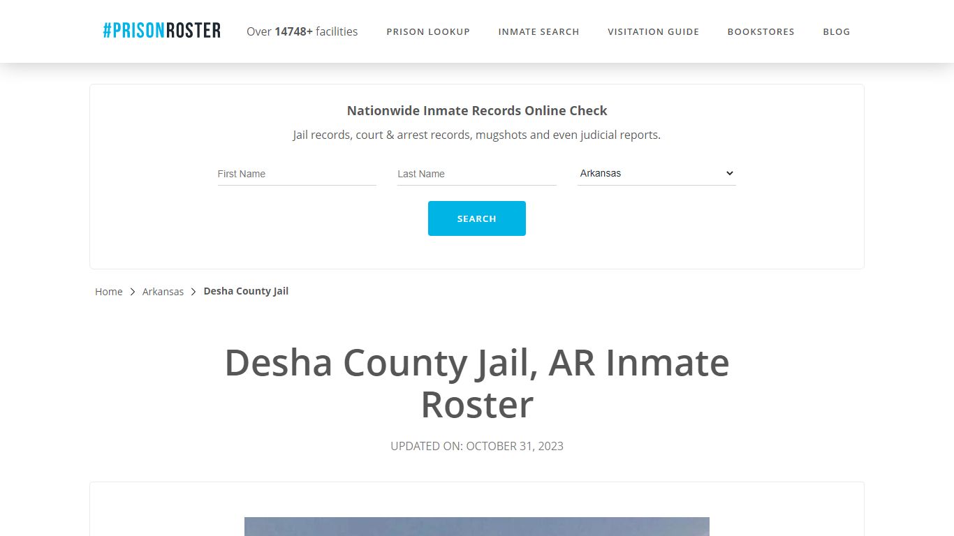 Desha County Jail, AR Inmate Roster - Prisonroster