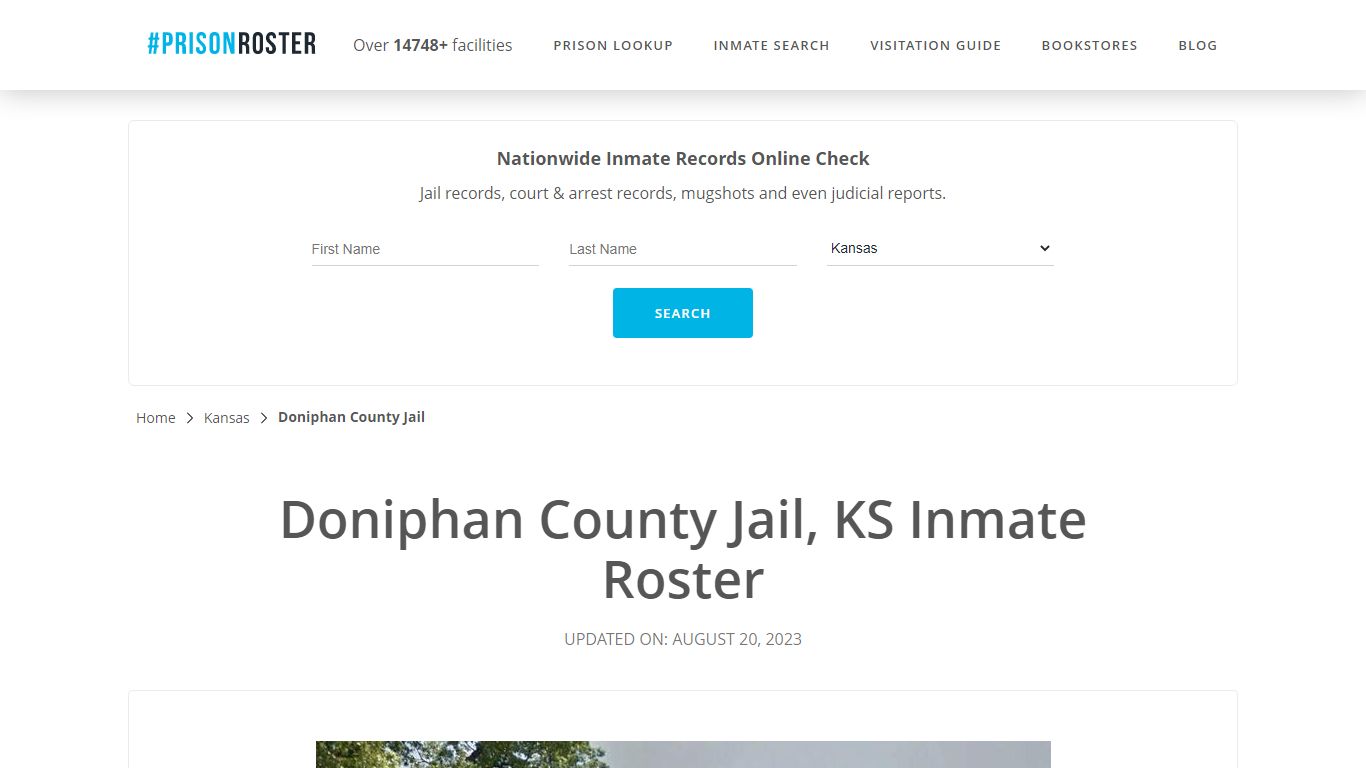 Doniphan County Jail, KS Inmate Roster - Prisonroster