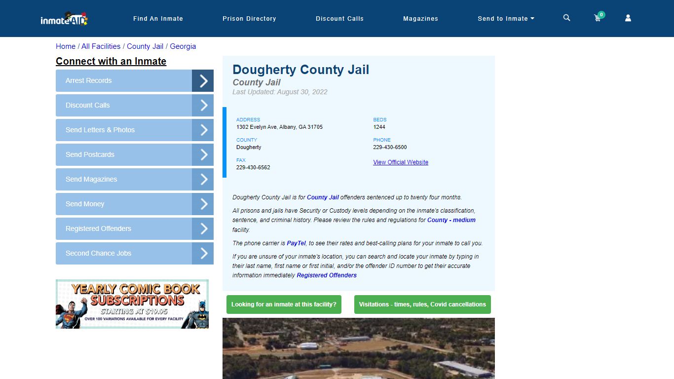 Dougherty County Jail - Inmate Locator - Albany, GA