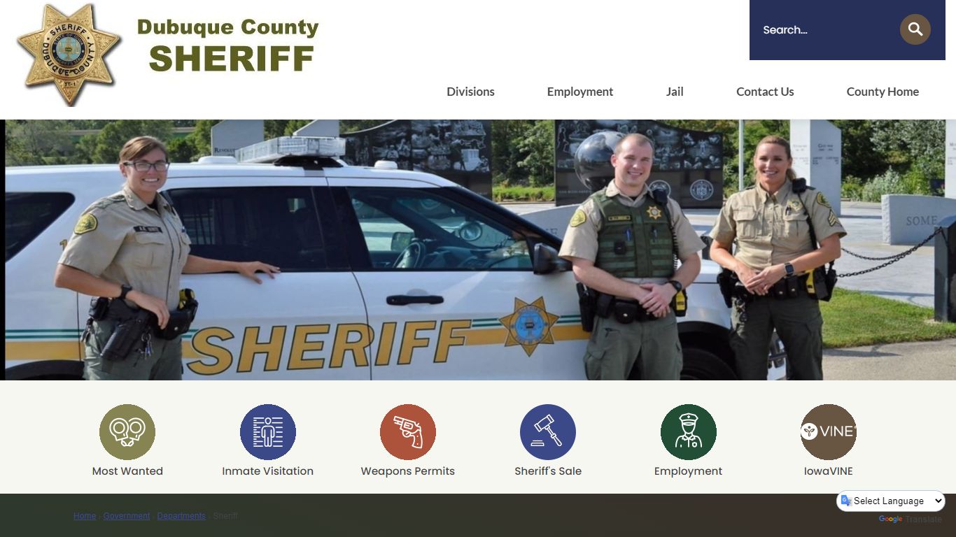 Sheriff | Dubuque County, IA