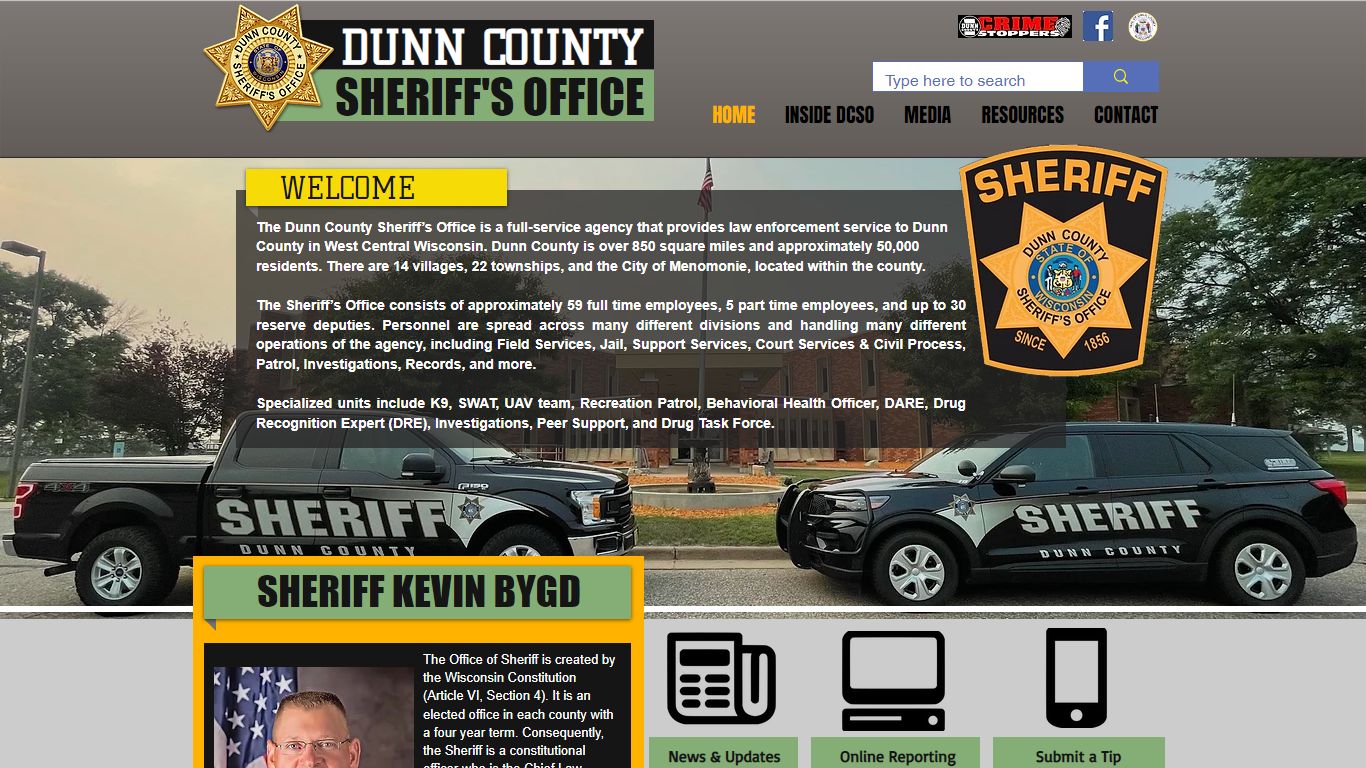 HOME | Dunn County Sheriff